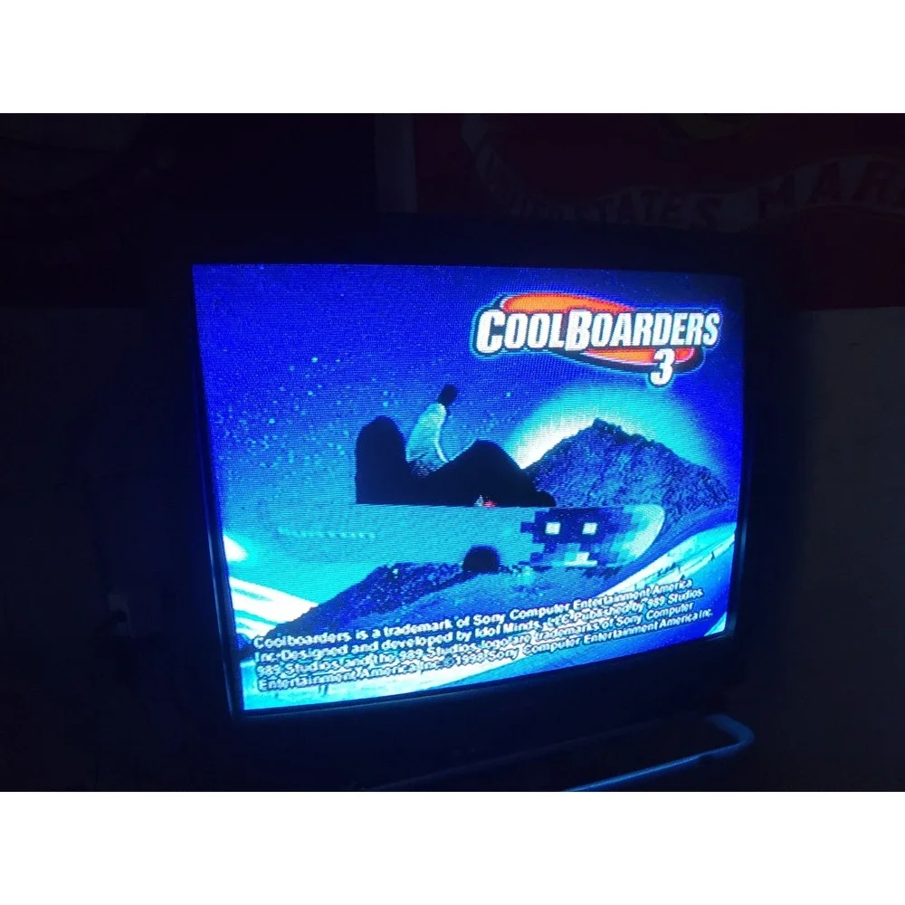 1998 PS1 Cool Boarders 3 Sony PlayStation Game SCUS-94251 Tested Works